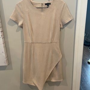 Tan Aqua brand mini dress